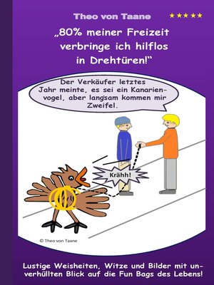 cover image of "80% meiner Freizeit verbringe ich hilflos in Drehtüren!"